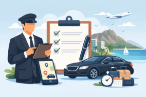 Professional Chauffeur Booking Checklist for Oahu