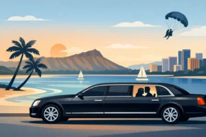 Why a Luxury Limo for Engagements Elevates Oahu